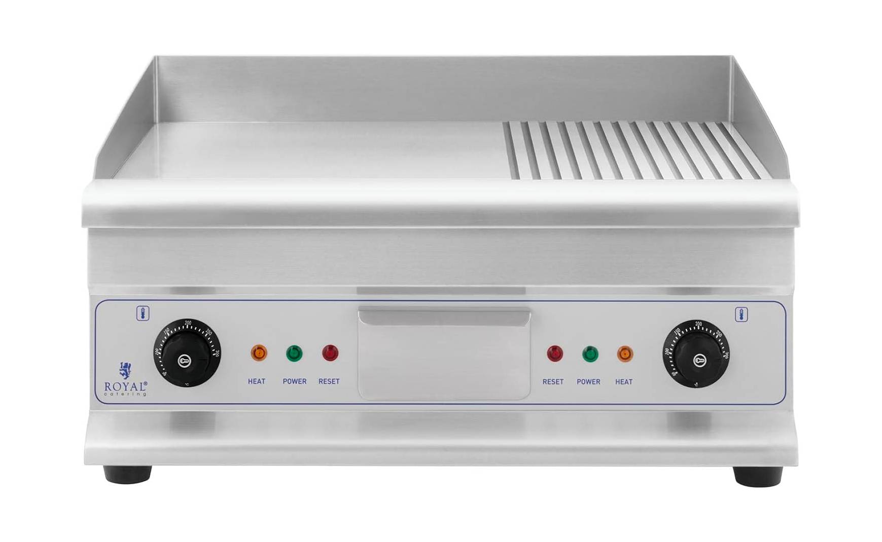 Royal Catering Fry Top Griglia elettrica professionale RCG-60GB